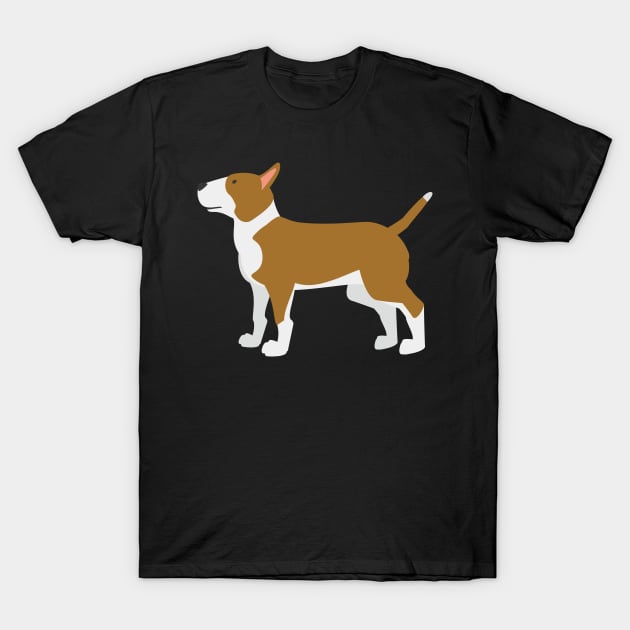 Bull Terrier T-Shirt by kawaii_shop